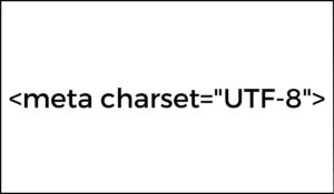 Etiqueta meta charset UTF-8 en HTML para garantizar la correcta interpretación de caracteres y mejorar la accesibilidad web.
